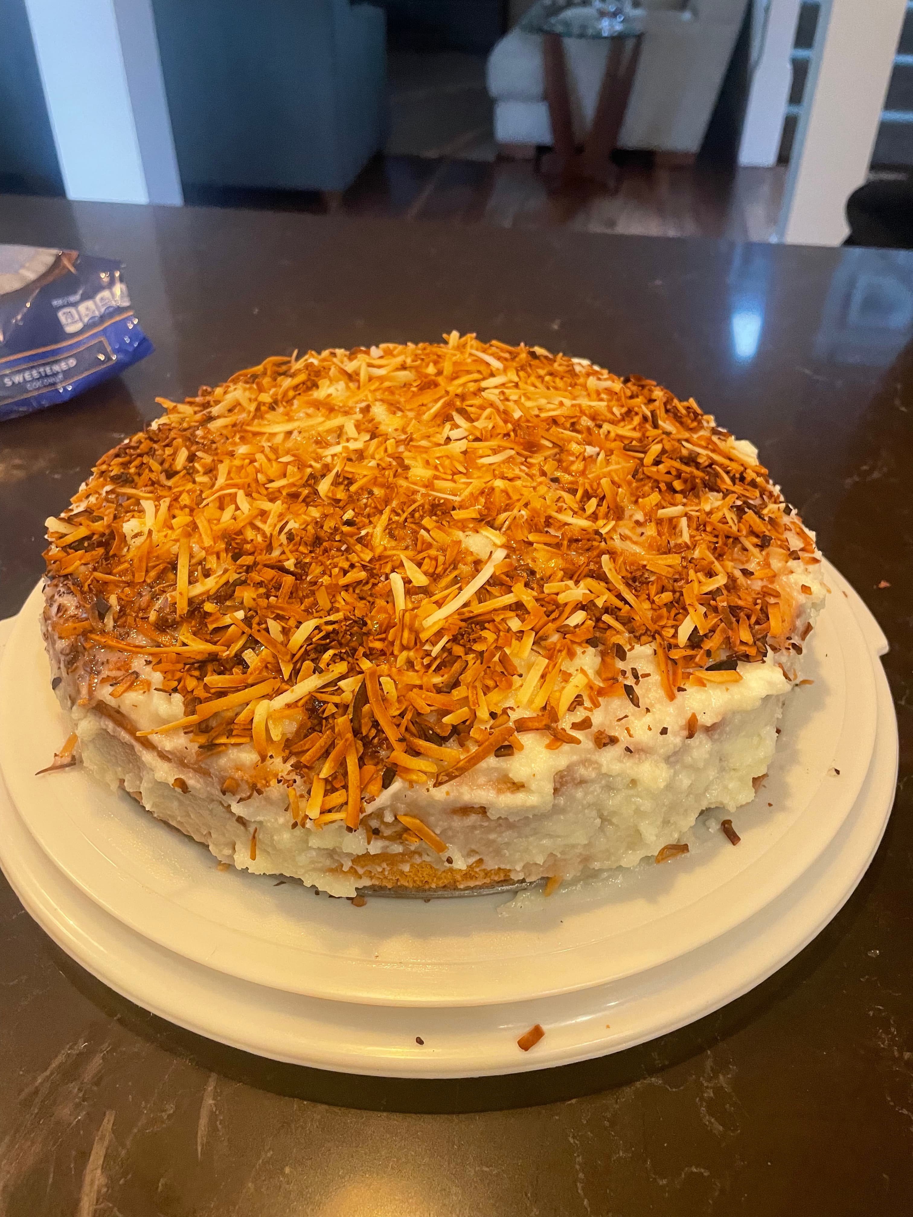 Coconut Chiffon Cake