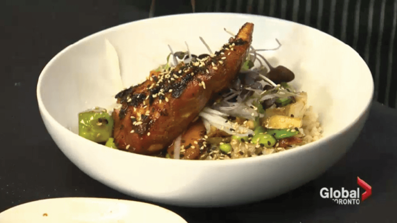 Salmon Rice Bowl